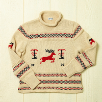 Pull en tricot à col rond pour homme, décontracté, polyvalent, jacquard, manches longues