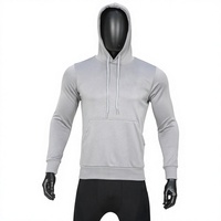 Produit phare : Sweat-shirt homme personnalisé vierge, 100% coton, molleton bouclette 450 g/m², coupe classique épaisse, épaules tombantes, brodé, style streetwear hiver