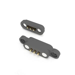 <span class=keywords><strong>3</strong></span>-контактный высокотоковый Магнитный контактный разъем с поляризованной направляющей-для портов зарядки аккумулятора дрона/БПЛА, позолоченные контакты - Product Image 3