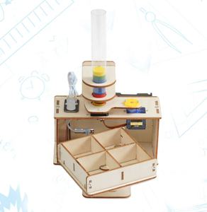 Technologie de tri par reconnaissance des couleurs en bois, faite à la main, pour l'enseignement scientifique expérimental des élèves du primaire et du secondaire - Product Image 2