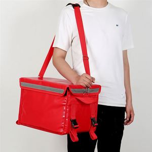 Mochila Térmica Impermeable SANJIN Oxford de 30L con Diseño de Letras para Repartidores de Comida a Domicilio - Product Image 3