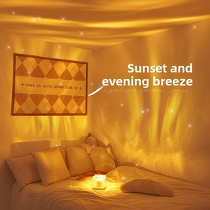 Proyector de <span class=keywords><strong>Aurora</strong></span> Boreal con Control Remoto, Efectos de Ondas de Agua y Llamas, Luz Nocturna Colorida y Regulable - Product Image 4