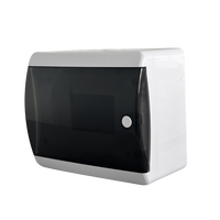 Boîtier de distribution électrique portable en plastique pour unités de consommation Z10 8-24 voies, protection IP40, montage encastré/en saillie