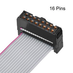 Uxcell câble plat IDC à 16 broches, pas de 2,54 mm, 1 m, gris, pour appareil photo numérique, ordinateur portable, téléviseur LCD - Product Image 4