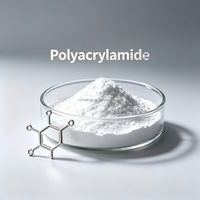 Polvo de Poliacrilamida Soluble en Agua para Clarificación de Aguas Residuales, Sedimentación y Proceso de Floculación