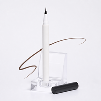 Delineador de Ojos Líquido Vegano de Punta Fina, Resistente al Agua, de Larga Duración y Secado Rápido, Efecto Microblading, Profesional, para Salón de Belleza, Superventas