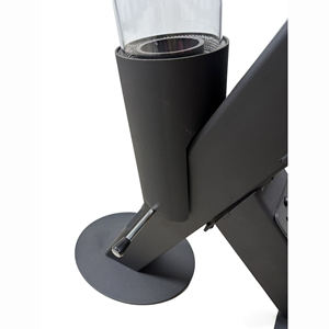 <span class=keywords><strong>Chimenea</strong></span> Moderna Independiente de Bioetanol, <span class=keywords><strong>Chimenea</strong></span> Decorativa de Acero Inoxidable con Función de Calefacción, <span class=keywords><strong>Tubo</strong></span> de Humo de Vidrio Borosilicato - Product Image 2