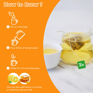 OEM privé OEM privé perte de poids favorise la digestion réduit les ballonnements et favorise le nettoyage saveur de pêche Detox thé - Product Image 4