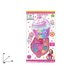 Valeria Beauty Cake Makeup Set 31x19 Cm Pour Enfants Jouet de Maquillage d'Imitation - Product Image 1