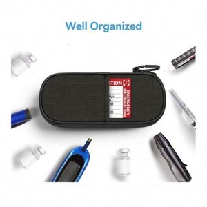 Wholesale Screen Printed Custom Logo Portable Fashionable Insulin Cooler Travel Case <b>Bags</b> Insulated <b>Medical</b> <b>Bag</b> - Product Image 4