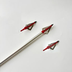 Personnalisé 100 Grain Chasse 3 Lames Fixe Arbalète Flèche Pointe Large Points Utilisés Comme Tir À L'<span class=keywords><strong>arc</strong></span> Accessoire De Chasse - Product Image 4