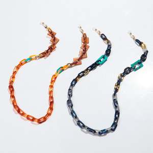 Cadena de Resina Geométrica de Moda al por Mayor, Cordón para Gafas, Cadena de Acrílico Colorida para Gafas de Sol, Accesorios para Mujer - Product Image 5