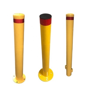 Avustralya standart toz kaplı açık güvenlik trafik yol galvanizli çelik direkler, park sokak metal baba çıkarılabilir - Product Image 6