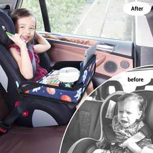 Collapsible Luxury <b>Car</b> Seat Travel Tray with Zipper Closure Durable & Portable for Kids & Toddlers-Road Trip <b>Organizer</b> - Product Image 5