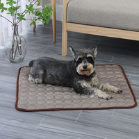 Tapis rafraîchissant pour animaux de compagnie en soie glacée douce, couverture de couchage pour temps chaud pour chats et chiens, coussin rafraîchissant confortable