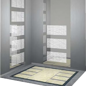 Ascenseur de passagers de style moderne 1000 kg avec entraînement AC et machine de traction sans engrenages pour utilisation dans un centre commercial de 10 étages - Product Image 1