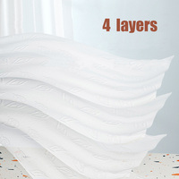 Lampure papier toilette jumbo rouleau de pâte de bois vierge papier hygiénique 130 g/rouleau 4ply salle de bain papier de soie dissoudre dans l'eau dégradable