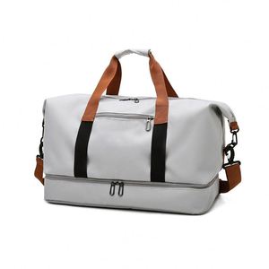 Bolsa Deportiva Personalizada con Logotipo, Bolsa de Gimnasio Impermeable, Expandible y Portátil, Bolsa de Viaje para Mujer con Logotipo - Product Image 2