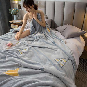 ขายส่งผ้าห่มMantaฤดูร้อนFlannelผ้าห่มอุ่น - Product Image 1