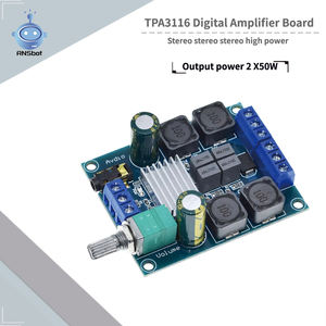 TPA3116 Digitale Audio verstärker platine TPA3116D2 Subwoofer-Lautsprecher verstärker DC 4,5 V-24V 2*50W - Product Image 6