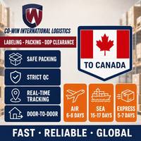Agent logistique de dropshipping DDP Chine-USA, Royaume-Uni, Canada, Australie, fret maritime et aérien porte-à-porte