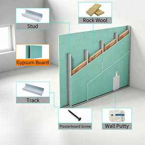 Plaque de plâtre Contractor Choice pour plafond et cloisons sèches CE ASTM Pro - Product Image 3