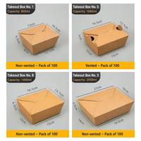 Carpeta de Papel Kraft Oblonga Biodegradable Personalizada con Materiales Reciclados Ecológicos para Comida Rápida, con Estampado en Bronce