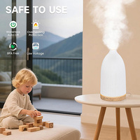 Mini humidificateur d'air en plastique Portable atomiseur USB diffuseur d'arôme hôtel usage domestique contrôle tactile à faible bruit bureau intérieur