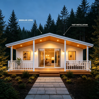 Offre Spéciale – Maison Conteneur Extensible à Double Aile de 20 pieds – Habitation Préfabriquée Moderne pour Dortoir, Hôtel, Villa