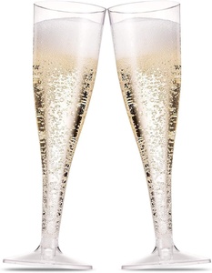 Ptpack - Vasos Desechables <span class=keywords><strong>de</strong></span> Plástico para Champán, PP PET, Vasos para Vino Espumoso para Cafeterías, Clubes y Bares - Product Image 1