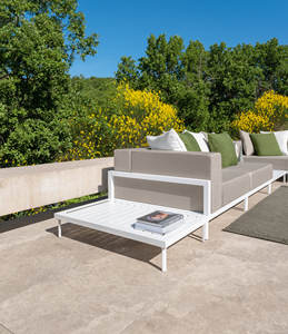 Conjunto <span class=keywords><strong>de</strong></span> Sofás <span class=keywords><strong>de</strong></span> Jardín <span class=keywords><strong>de</strong></span> Diseño Seccional Cuadrado, <span class=keywords><strong>Muebles</strong></span> <span class=keywords><strong>de</strong></span> Lujo <span class=keywords><strong>de</strong></span> Aluminio para Patio Exterior <span class=keywords><strong>de</strong></span> Hotel <span class=keywords><strong>de</strong></span> 5 Estrellas - Product Image 2