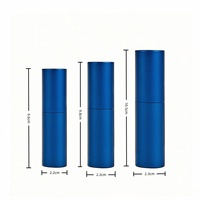 Atomiseur de parfum de voyage rechargeable 5ml 8ml 10ml, flacon pulvérisateur vide en aluminium portable anti-fuite