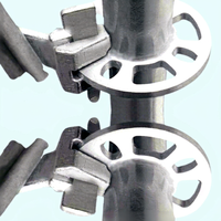 Échafaudage Ringlock Cosa Vietnamien D49 en Acier, 2,5 m, pour Conception Graphique, Bâtiments Civils et Industriels Robustes