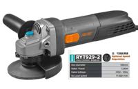 Meuleuse d'angle industrielle professionnelle OEM RUTE 100 mm, 1230 W, haute puissance, 11000 tr/min, outil de meulage électrique, régulation de vitesse en option
