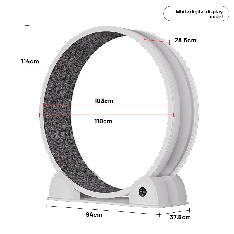 Upgraded version - with digital display -white