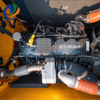 Excavatrice Hyundai d'occasion Hyundai305 HX305 30 tonnes, moteur Cummins et composants hydrauliques Kawasaki, 173 kW, avec pompe et moteur