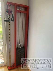 Máquina de Poleas 3 en 1 Compacta y Autónoma para Entrenamiento Completo en Casa: <span class=keywords><strong>Polea</strong></span> de Pared para Lat Pulldown y Remo Bajo, Venta al por Mayor - Product Image 6