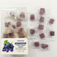 Goede Smaak 60% Sap Gummy Candy Fruit Smaken Kubus Vormen Gummies Vierkante Jelly Gummy Candy