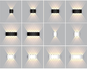 IP65 lampada da parete a LED impermeabile da esterno 2W 4W 6W 8W 10W 12W applique da parete fino a scala ridotta <span class=keywords><strong>lampade</strong></span> da parete - Product Image 2