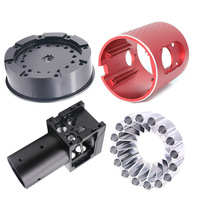 Services de tournage CNC de haute précision pour l'usinage de composants industriels en acier cylindrique et en aluminium