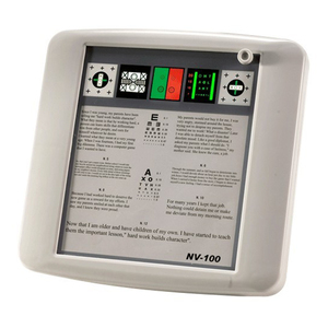 시력 테스트 비전 차트 광학 기기 다기능 CE 승인 <span class=keywords><strong>NV</strong></span>-<span class=keywords><strong>100</strong></span> 시각 차트 근거리 비전 테스터 <span class=keywords><strong>NV</strong></span>-<span class=keywords><strong>100</strong></span> - Product Image 1