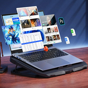 โน้ตบุ๊คเกมมิ่ง Core I7 ขนาด 15.6 นิ้ว แรม 16GB SSD 512GB อัตรารีเฟรช 144Hz ระบบระบายความร้อนประสิทธิภาพสูง สำหรับเล่นเกมและงานออกแบบ - Product Image 1