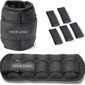Fitness koşu dalış için ayarlanabilir ağırlık kum torbası malzeme SBR eğitim için ayak bileği ve bilek ağırlıkları ile tozluk - Product Image 1