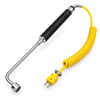 Probe Termokopel Tipe-K Permukaan Genggam IP65 Baja Tahan Karat 60mm NR-81533A /81531A/81532A/OEM ODM