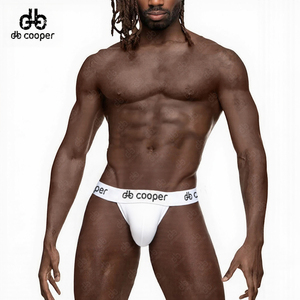 Tanga de algodón con espalda <span class=keywords><strong>en</strong></span> T para <span class=keywords><strong>hombre</strong></span>, bolsa de tiro bajo, cintura elástica ancha, <span class=keywords><strong>ropa</strong></span> <span class=keywords><strong>interior</strong></span> transpirable para mayor comodidad - Product Image 2