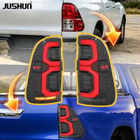 Feux arrière LED JUSHUN améliorés pour Toyota Hilux VIGO 12-14, luminosité accrue de 200 % avec certification DOT