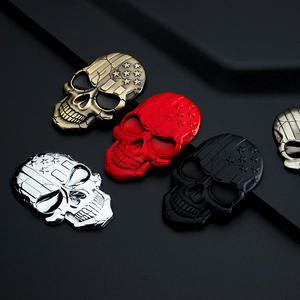 Adesivo in Metallo con Design a Teschio per Moto Elettriche Harley, Decalcomania Harley per Modifiche e Decorazioni - Product Image 2