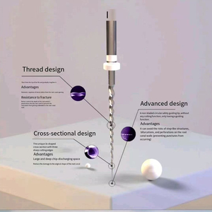 Tính linh hoạt tuyệt vời chống gãy điện Niken Titan tập tin quay cho kênh gốc phụ kiện thiết bị trị liệu bằng miệng - Product Image 3