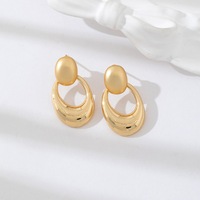 Boucles d'oreilles pendantes en alliage de perles de style vintage de Hong Kong, luxe léger, mode haut de gamme, toutes occasions