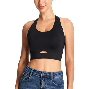 <b>Women</b> Yoga Sleeveless <b>Top</b> Lightweight Stretch Fitness Workout Wear <b>Women</b> Yoga Tank <b>Top</b> Soft Stretch Breathable Athletic - Product Image 1
